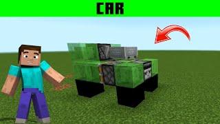 How To Make A Car In Minecraft  #shorts