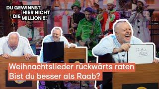 RAAB hat einen Knoten im Kopf  | Du gewinnst hier nicht die Million bei Stefan Raab