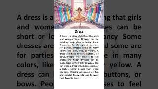Dress #shorts #english #englishmerl #englishreading #englishgrammar #education