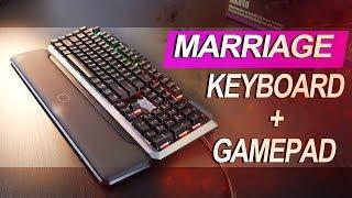 MARRIAGE of KEYBOARD and GAMEPAD...?! -- Cooler Master MasterKeys MK850