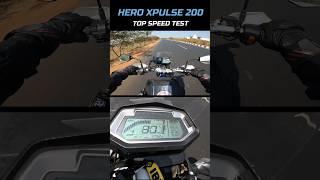 Xpulse top speed test #xpulse200