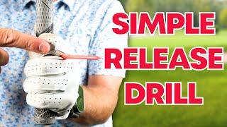 Get A Better Golf Swing With This Easy Release Drill - Golf Swing Tips