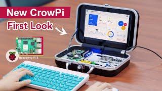 First Look at the New Upgraded CrowPi - Compact RaspberryPi5 Kit