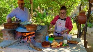 DESAYUNO SINALOENSE Y DOÑA JUANI NOS ENSEÑA A PREPARARLO ¡¡QUEDO DELICIOSO!! || AY NOMAS