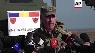 NATO battlegroup in Romania hold military exercise