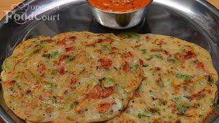 Simple Breakfast Recipe in Lockdown/ Wheat Flour Onion Dosa/ Wheat Dosa