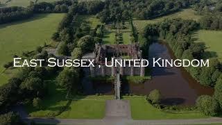 East Sussex , Herstmonceaux Castle , The Seven Sisters , DJI Mavic 2 PRO - 4K Ultra HD Drone Film