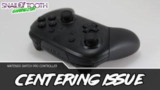 Brand New Nintendo Switch Pro Controller Stick Centering/Calibration Problem - EDIT: See Fix Below!