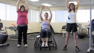 Beginner exercise video for kids, adults, and people with disabilities (PART 3)