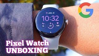 Google Pixel Watch Unboxing Gold