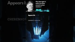 Why does light in water turn blue? (Pavel Cherenkov) #sciencepodcast #nobelprize #biography