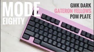 Mode Eighty with Gateron Yellows (Milky Top) | Typing Sounds