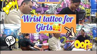 WRIST TATTOO FOR GIRLS |VLOG|TATTOO|DEHRADUN| #vlog #tattoo #trending