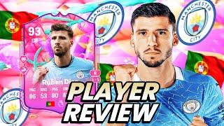 5⭐5⭐ 93 FUT BIRTHDAY RUBEN DIAS PLAYER REVIEW! FC 25 ULTIMATE TEAM