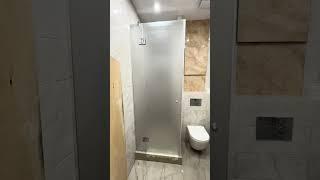 Стеклянная душевая перегородка модель М7 от БЕРУСТЕКЛО #home #shower #bathroom