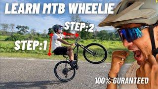 How to do wheelie on MTB | Easiest Way ever | Cycle stunts