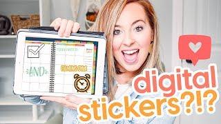 Digital Planner | How to Use Digital Planner Stickers