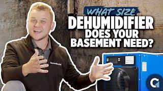 How to Choose the Right Dehumidifier for Your Basement | Benefits & Sizing Guide