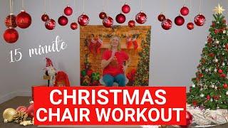 Seated CHRISTMAS WORKOUT to Get Fit and Festive with CHAIR EXERCISES