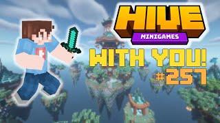 FUNNY MOMENTS - Minecraft Hive Minigames WITH YOU! #257