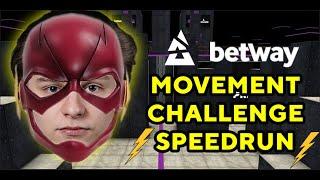 AleksiB SPEEDRUNS the first zone in the NEW Betway Movement Challenge ‍️