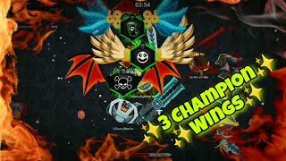 #evowars .io playing with 3 Champion Wings | AlanMoon Chơi trò chơi cánh hàng tuần 