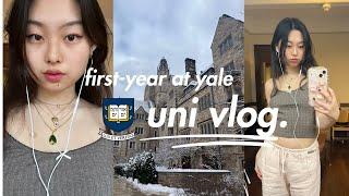week in my life as a yale student 🫐 | productive days, hanging w/ friends, rushing a frat?