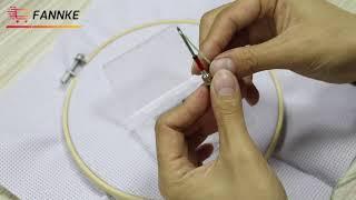 Best Easy and useful Cross stitch Tool --- Embroidery Stitching Punch Needles