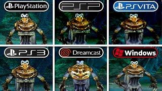 Legacy of Kain Soul Reaver | PS1 vs PSP vs PS Vita vs PS3 vs Dreamcast vs PC | Graphics Comparison