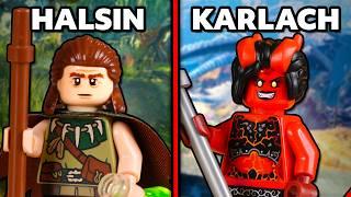 I Made Baldur's Gate 3 Characters In LEGO!