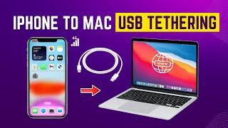 Share Internet from iPhone to Mac via USB cable