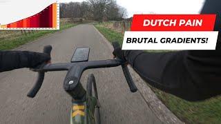 Sado-Cycling: Sufferfest on the Dutch Eyserbosweg  ‍️ (4K!)