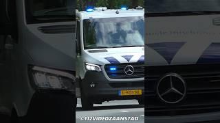 Prioritaire rijtraining DJI DV&O door Zaandam! #justice #justitie #police #polizei #policia #einsatz