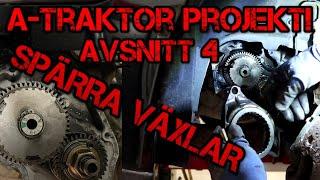 A-traktor projekt del 4 - Spärra växlar