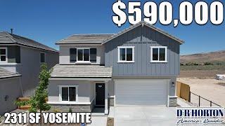 New Homes in Sparks Nevada | 2311 SF Yosemite | Ruby at Wingfield DR Horton | Sparks NV Homes