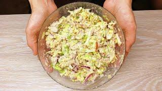 I never tire of eating this delicious salad! Light salad with tuna # 134