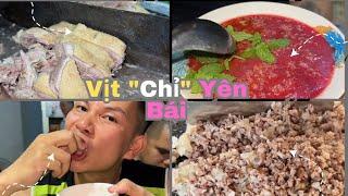 Thế Xe Điếu || Về Quê Yên Bái Làm Món "Vịt Chỉ" Siêu Ngọt