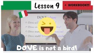 Learn Italian in 30 Days | #9 | Professions & Useful Expressions (ENG/ITA Subs + WORKBOOK)