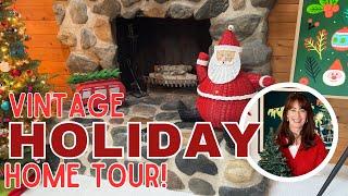 The Best Vintage Christmas Find EVER! | Decorating for Holidays | Home Tour