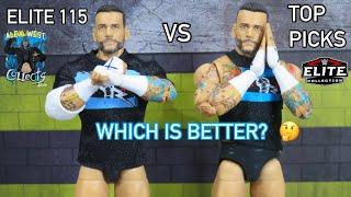 WWE Mattel Elite 115 CM Punk vs The Elite Top Picks CM Punk!  Which is better?