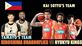 Kai Sotto: Hiroshima Dragonflies vs Ryukyu Golden Kings Japan B. League/ Game Plan- Practice Videos