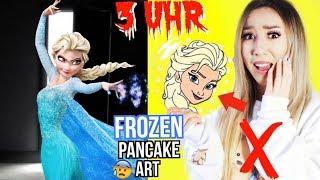 EINBRUCH ELSA in meinem HAUS (mache niemals FROZEN 2 PANCAKE ART 3 UHR Nachts)