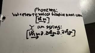 (Phone) [m̊͢m] voiceless to voiced bilabial nasal consonant