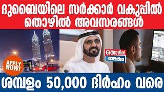 Dubai Jobs Malayalam/Dubai Govt and Semi Govt Jobs/Dubai Jobs Today/Gulf Jobs/ Dubai Packing Jobs