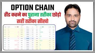 Option Trading करते वक्त Option Chain Analysis में Open Interest (OI) Data को कैसे पढ़ना चाहिए ?