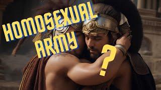 The Army Consisted ONLY of HOMOSEXUALS... (Sacred Band of Thebes)