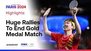 China CLAIM Gold Medal in Team Table Tennis!  | #Paris2024 Highlights