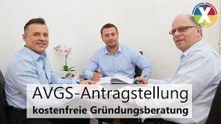 AVGS-Antragstellung  kostenfreie Gründungsberatung