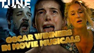 Oscar Winners In Movie Musicals (Meryl Streep, Cher, Jamie Foxx, Brie Larson & More) | TUNE