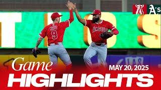 Angels vs. A's Game Highlights (5/20/25) | MLB Highlights